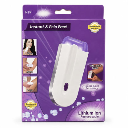 Rechargeable Painless Facial & Body Hair Remover for Women